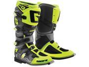 Gaerne SG 12 2016 MX Offroad Boots Gray Hi Vis Yellow 11