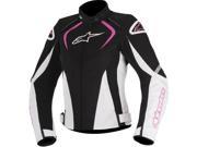 Alpinestars Stella T Jaws WP All Weather Womens Sport Riding Jacket Black Pink XS