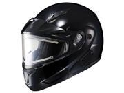 HJC CL MAX 2 Modular Snow Helmet w Electric Shield Gloss Black LG