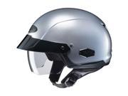 HJC IS Cruiser Solid Half Helmet Light Silver SM