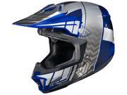 HJC CL X7 Cross Up MX Offroad Helmet Blue Silver MD
