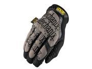 Mechanix Wear Original Grip Gloves Black Gray LG