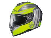 HJC IS 17 Grapple Helmet Hi Vis Yellow Silver MD