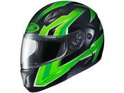 HJC CL MAX 2 Ridge Motorcycle Helmet Green Black SM