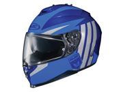 HJC IS 17 Grapple Helmet Blue Black Silver LG