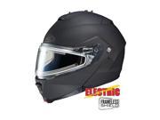 HJC IS MAX 2 Snow Helmet w Electric Frameless Shield Matte Black LG