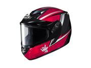 HJC CS R2 Seca Snow Helmet w Dual Lens Shield Red Black MD