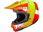 HJC CL X7 Cross Up MX Offroad Helmet Neon Orange Yellow SM