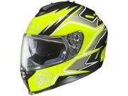 HJC IS 17 2014 Intake Helmet Hi Viz Yellow LG