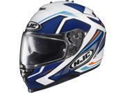 HJC IS 17 Spark Helmet White Blue XS