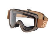 Biltwell Inc. Moto 2.0 MX Offroad Goggles Script Chocolate Sand