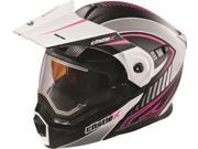 Castle X Racewear EXO CX950 Apex Electric Helmet White Pink MD