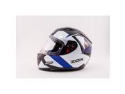 Zox Galaxy Ray Full Face Helmet Blue LG
