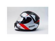 Zox Galaxy Ray Full Face Helmet Red MD