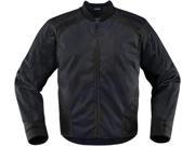 Icon Overlord Stealth Textile Jacket Stealth Black 3XL