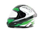 Zox Thunder R2 Spirit Full Face Helmet Green MD
