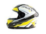 Zox Thunder R2 Spirit Full Face Helmet Yellow SM