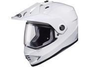 HJC DS X1 Solid Street Offroad Helmet White LG