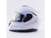 Zox Z MOD10 Atom Modular Helmet Pearl White LG