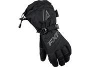 FXR Fusion Womens Gloves Black Charcoal LG