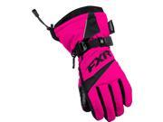 FXR Helix Child Race Gloves Fuchsia LG