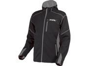 FXR Summit Mens Tech Zip Up Hoodie Black LG