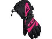 FXR Fusion Womens Gloves Black Fuchsia MD