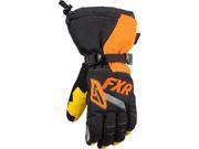 FXR CX Gloves Black Orange XS