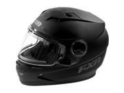 FXR Nitro Primer Youth Snow Helmet w Electric Shield Black SM