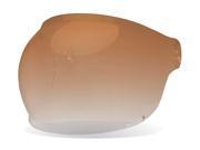 Bell Bullitt Helmet Bubble Shield Amber Gradient Brown Tab