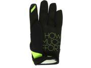 100% Brisker Mens MX Offroad Gloves Yellow XL