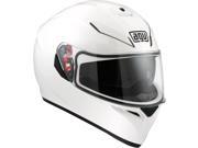 AGV K3 SV Full Face Helmet White SM AGV K3 SV Full Face Helmet White SM