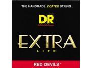 DR Red Devils Coated Medium Bass Guitar Strings