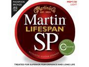 Martin SP Lifespan 92 8 Phosphor Bronze Light Guitar Strings