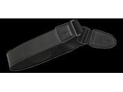 Alvarez ALS 60BK Leather Guitar Strap Black