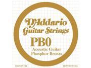 D Addario Single Phosphor Bronze String .053