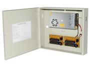 Power Supply Distribution Box 12V DC 16 channels High Output 25 Amps Resettable PTC Fuse