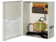 9ch 2.5A AC24 Fuse free ptc cctv power box