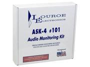LOUROE ELECTRONIC MICROPHONE KIT HIGH QUALITY SET OF MICROPHONE AND SPEAKER.