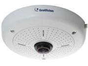 GEOVISION GV FE520 5 Megapixel Network IP Camera Hemispheric Fish Eye Virtual PTZ H.264