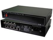 4CH Passive Video Balun Receiver Power Supply Hub VPS