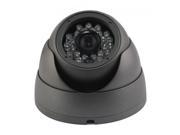 BlueCCTV 600TVL Vandal Dome IR Night vision Turret Eyeball CCTV Camera 3.6mm 12V Grey Color