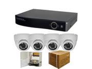 4CH 1080P HD SDI Night vision IR CCTV DVR PRO Package Barebone Powers and cables only