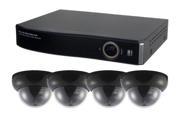 Eyemax 4CH 1080P HD SDI CCTV base DVR Package black color camera 2TB HDD