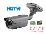 HD TVI CCTV Outdoor Bullet IR Camera HD 1080P 2.1Mega Pixel Image 42 Leds 2.8 12mm