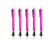 Lot 5x Touch Screen Stylus Pen for Mini iPad the New iPad Hot Pink