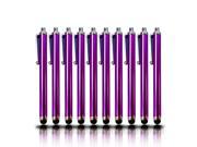 Lot 10x Touch Screen Stylus Pen for Apple iPhone iPod 4 4G 4S 4th Purple