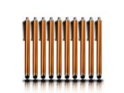 Lot 10x Touch Screen Stylus Pen for Apple iPhone iPod 4 4G 4S 4th Orange