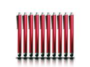 Lot 10x Touch Screen Stylus Pen for Mini iPad the New iPad Red