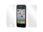 Lot 3x Anti Glare Full Body Front Back Screen Protector Film for iPhone 4 4G 4S